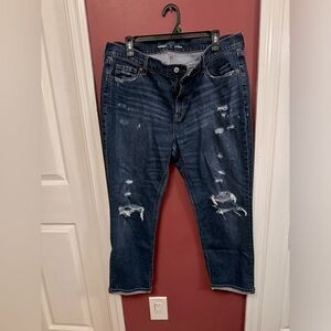 Size 14 - Boyfriend Fit Ripped Old Navy Jeans